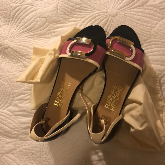 Ferragamo heeled sandals - Picture 1 of 5